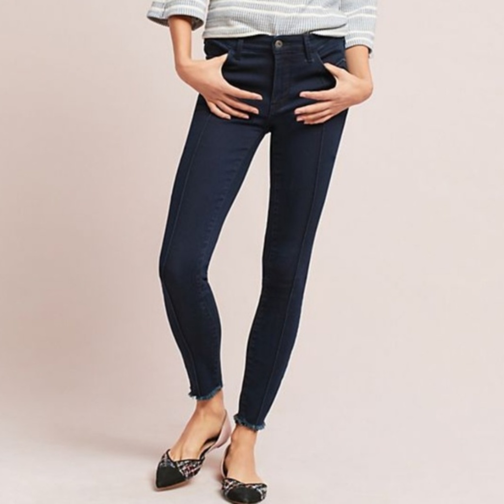 Anthropologie Pilcro Mid-Rise Skinny Jeans 28